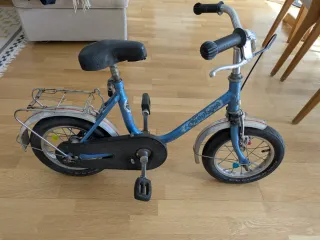 Bicicleta infantil 12 pulgadas azul