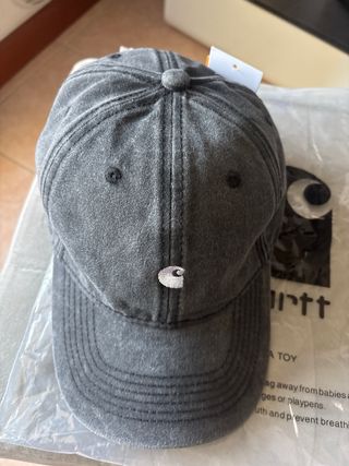 Cappellino Carhartt Grigio Vintage