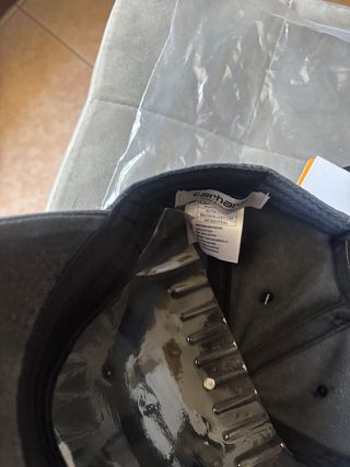 Cappellino Carhartt Grigio Vintage