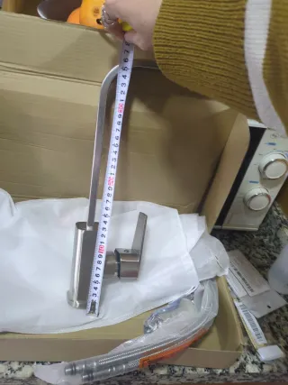 Grifo Cocina Nuevo Acero Inoxidable