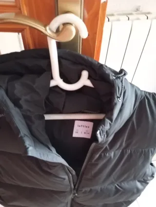 Chaleco acolchado hombre negro