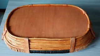 Cesto Ovale Vimini con Manici