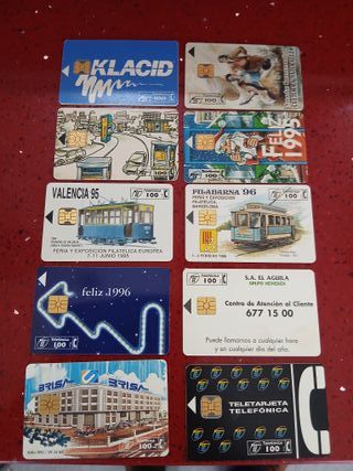 67 Tarjetas Telefónicas España 100 Pts distintas