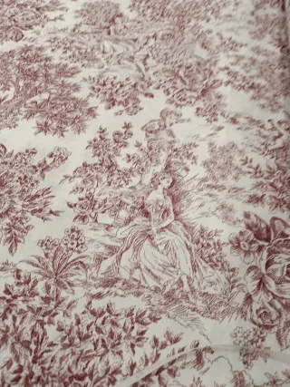 Retal Loneta Toile de Jouy