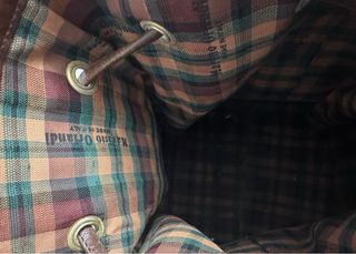 Bolso Marino Orlandi Piel Marrón