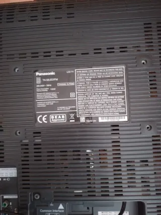 TV Panasonic 32 Negra