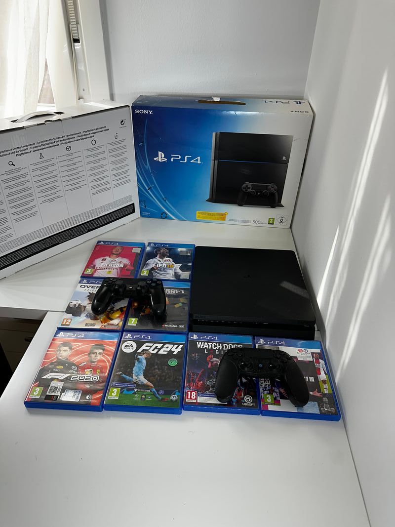 PlayStation 4 + 8 Juego + 2 Mandos afbeelding 9