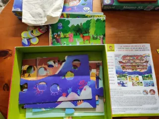 Lote juegos de mesa para niños
