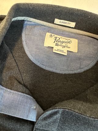 Polo Original Penguin Gris Talla M