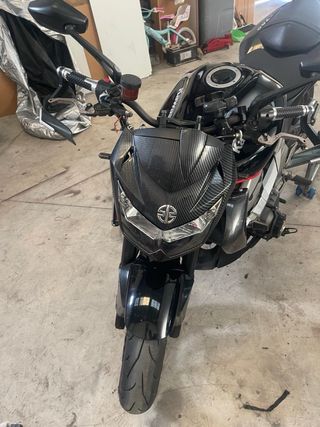Kawasaki Z750 Negra