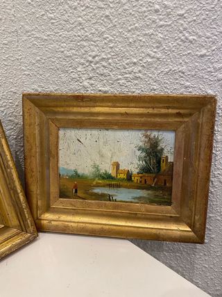 2 Marcos con Pinturas Paisaje