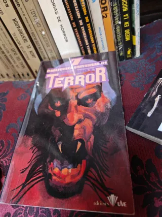 Colección de 27 libros antiguos de terror. Variado