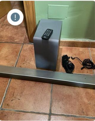 Barra de sonido LG Plata