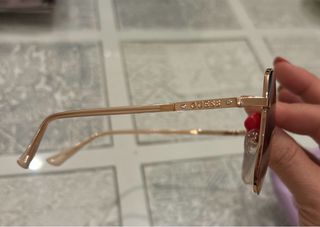 Gafas Guess Mujer Dorado Marrón