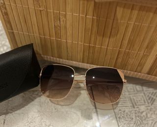 Gafas Guess Mujer Dorado Marrón