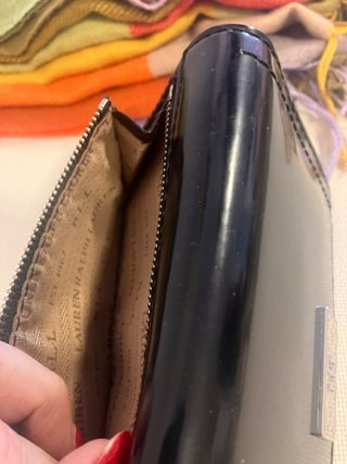 Cartera Piel Ralph Lauren Negra