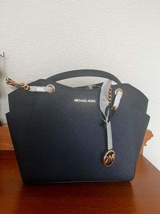 Bolso Michael Kors Piel Azul Marino