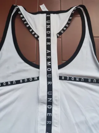 Under Armour Knockout Tank Donna Taglia XL bianco