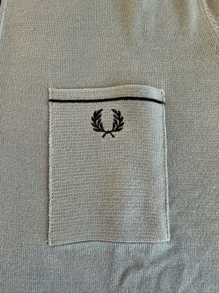 Polo Fred Perry Turquesa Talla M