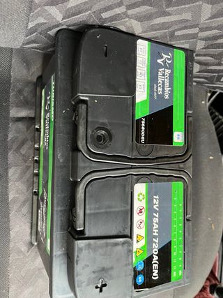 Batería Coche 12V 75AH 720A Recambios Vallecas