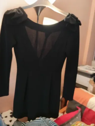 Vestido fiesta negro corto