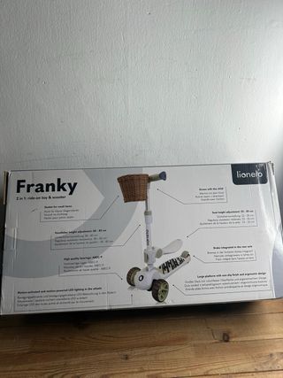 Bicicleta y Patinete 2 en 1 LIONELO