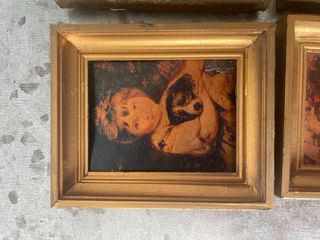 Set 7 Cuadros mini casita de muñecas