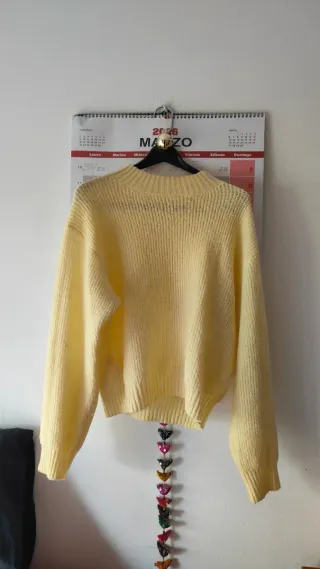 Jersey amarillo de punto