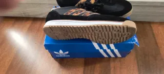 Zapatillas Adidas SL72 Negras y leopardo