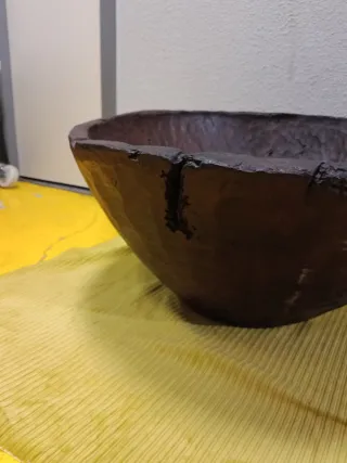 CUENCO DE MADERA RÚSTICO