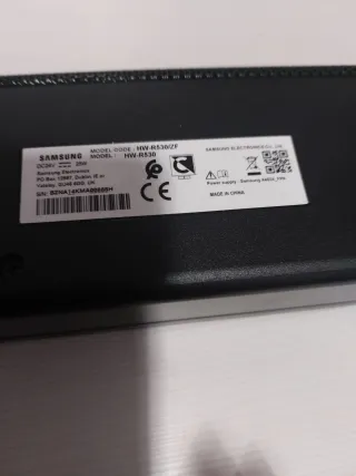 Barra de Sonido Samsung Negra, tv y home cinema