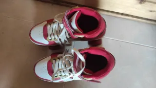 Patines Rookie 4 Ruedas Rojos y Blancos