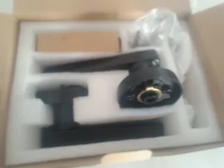 Pomo de puerta inteligente negro