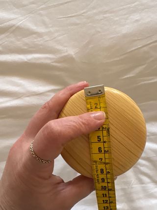 Barattolo Vintage Vetro e Bambù Anni '60