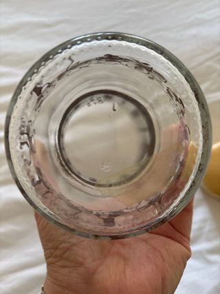 Barattolo Vintage Vetro e Bambù Anni '60