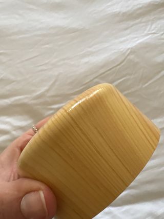 Barattolo Vintage Vetro e Bambù Anni '60