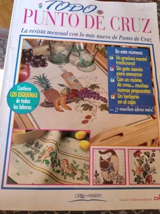 Revistas de ganchillo y punto de cruz