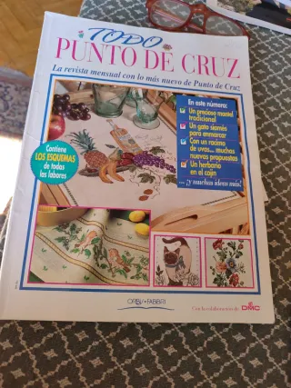 Revistas de ganchillo y punto de cruz