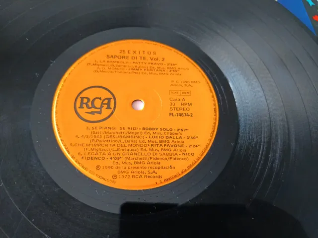 Lote 5 vinilos para Carmen según descripción