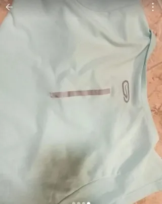 Camiseta deportiva Kalenji verde