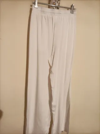 Pantalones blancos talla S