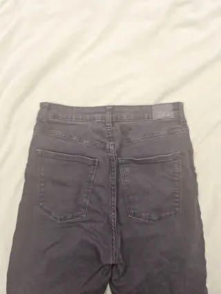 Pantalón largo negro Bershka