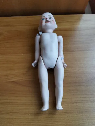 Coppia bambole porcellana bisquit