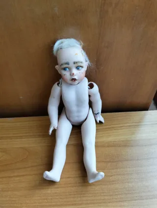 Coppia bambole porcellana bisquit