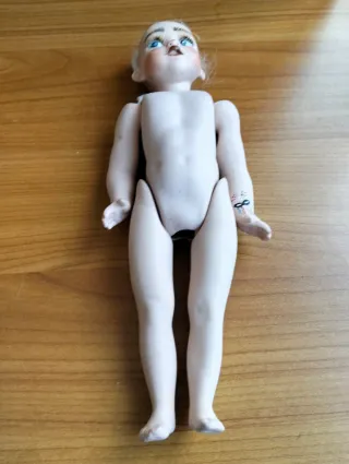 Coppia bambole porcellana bisquit