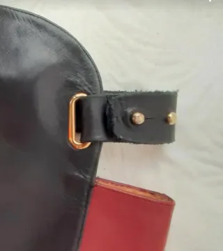 Botas Uterqüe Piel Bicolor