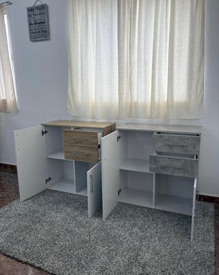 Aparador Joana 2 Puertas 2 Cajones