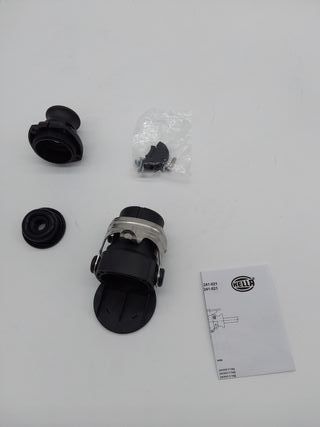 HELLA Conector - 24V - 15polos - Conexión roscada - ADR/GGVS - PA (poliamida) - negro - DIN / ISO: 12098 - Cant.: 1 - 8JA 007 24