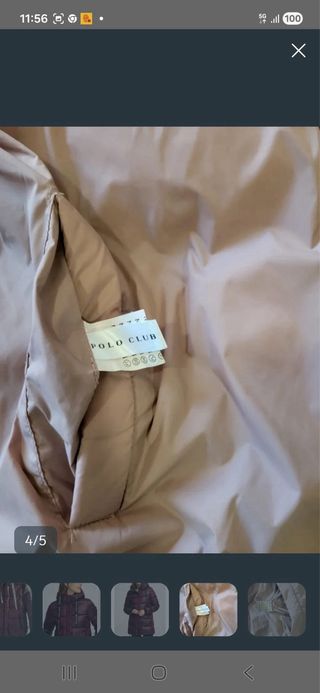 Chaqueta Polo Club Morada