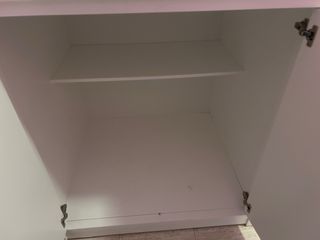 Cama alta infantil con armario y cajones